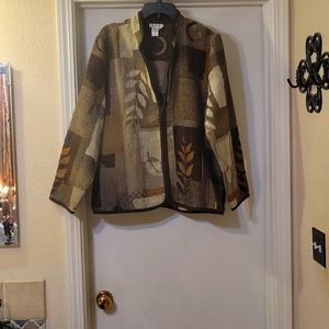 Coldwater Creek Neutral Colored Jacket. Size 2X
